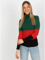 Dámska blúzka RV BZ 8465 1.93P tmavo zelená - FPrice