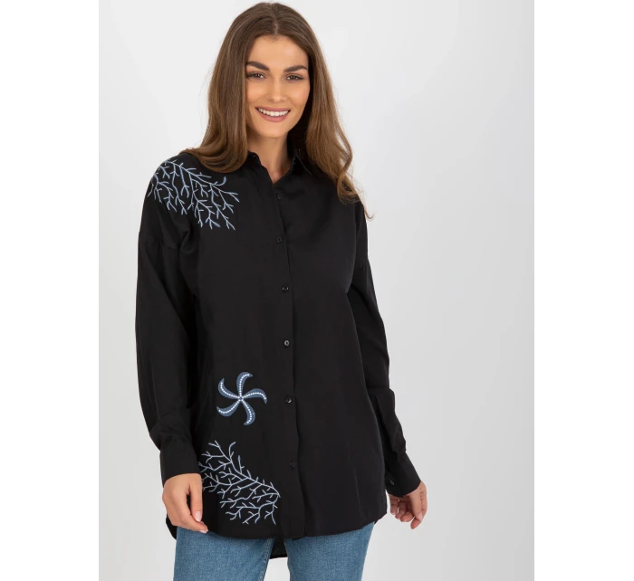 Koszula TO KS model 18510362 czarny - FPrice Koszula TO KS model 18510362 czarny - FPrice