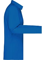 JN 677 Popelínová halenka s dlouhým rukávem model 22436645 royal - Daiber JN 677 Popelínová halenka s dlouhým rukávem model 22436645 royal - Daiber