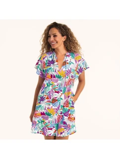 Štýl Sola šaty 8197 multi farba - RosaFaia