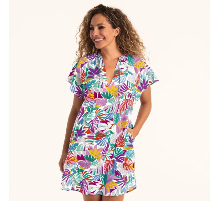 Štýl Sola šaty 8197 multi farba - RosaFaia Štýl Sola šaty 8197 multi farba - RosaFaia