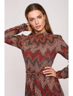 Maxi šaty s potiskem model 1 model 20082531 - STYLOVE