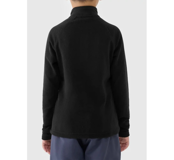 Chlapčenská fleecová mikina s kapucňou 4F