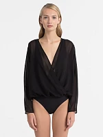 Plážové overaly KW0KW00404-001 čierna - Calvin Klein