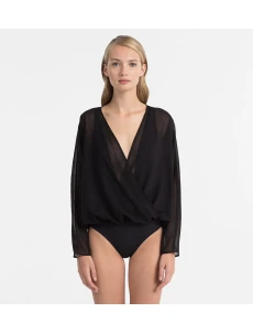 Plážové overaly KW0KW00404-001 čierna - Calvin Klein