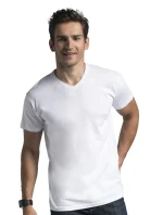 Pánske tričko M V-NECK 22155 - Promostars