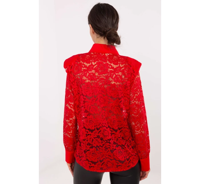 Košeľa s dlhým rukávom model 222320 Taliansko Moda Košeľa s dlhým rukávom model 222320 Taliansko Moda