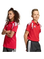 Detská polokošeľa Tiro 26 League Polo červená KF3408