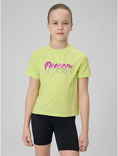 Dívčí rychleschnoucí sportovní tričko model 22208116 - 4F