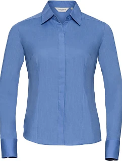Russell Athletic 924F Popelínová blúzka s dlhými rukávmi 11.924F corporate blue