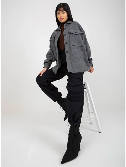 Košile KS tmavě šedá model 17843532 - FPrice