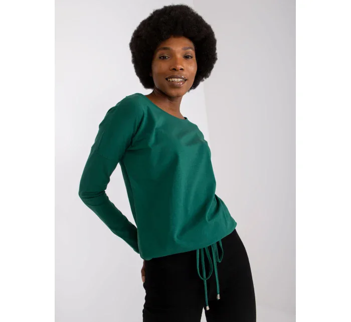 Blúzka RV BZ 5122.05P tmavo zelená