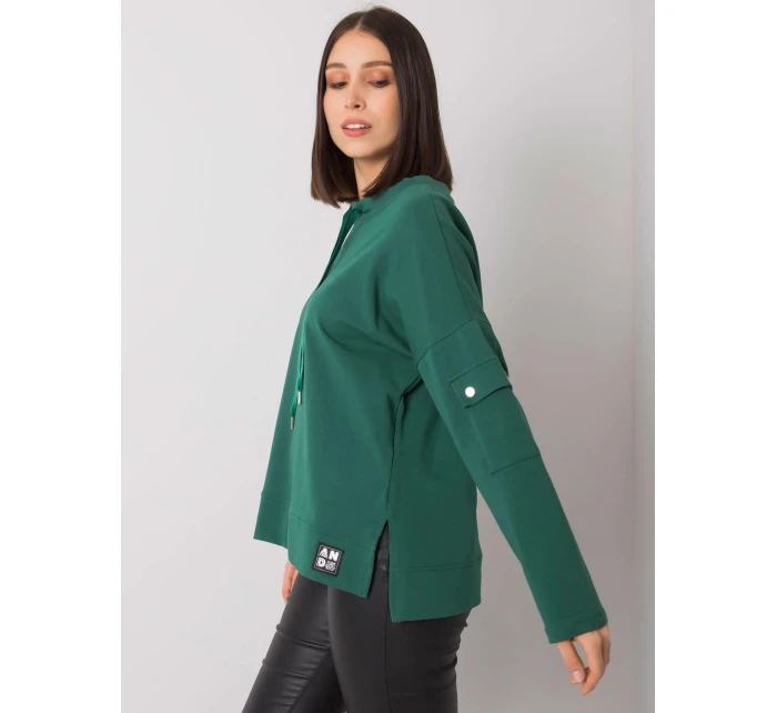 Blúzka RV BZ 7228.64 tmavo zelená