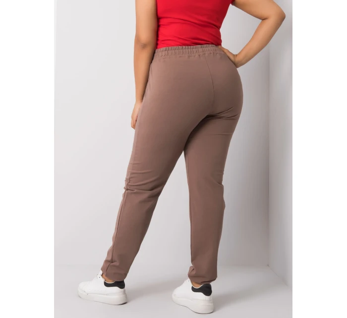 Tepláky RV DR model 17404224 hnědá - FPrice Tepláky RV DR model 17404224 hnědá - FPrice