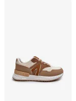 Dámske tenisky z ekokože, hnedé Vinelli Dámske tenisky z ekokože, hnedé Vinelli