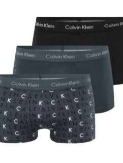 Pánsky kufor s nízkym vzrastom 3Pack M U2664G PIT Black Graphite - Calvin Klein