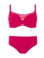Dámske dvojdielne plavky Monte Carlo 3 S940V1MO3 tmavo ružové - Self