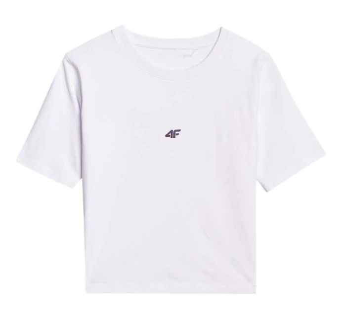 Dámske tričko 4F F2971 biele 4FWAW25TTSHF2971 10S Dámske tričko 4F F2971 biele 4FWAW25TTSHF2971 10S