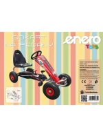 MOTOKÁRA ENERO 14 ČERVENÁ