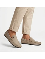 Pánske kožené mokasíny béžovéFilippo MP923