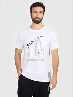 Tshirt regular z nadrukiem męski 4F model 22086792 - Hikvision