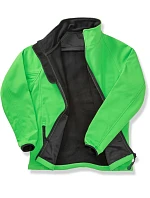 R Pánská 2vrstvá softshell bunda "Printable" 30. green/black model 22428169 - Result