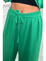 Souprava halenky a kalhot zelená Souprava halenky a kalhot zelená