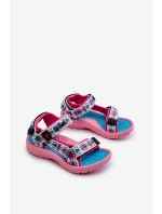 Dziecięce Sandałki Lee Cooper LCW-24-34-2600 Różowe