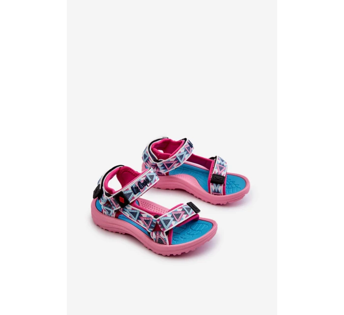 Dziecięce Sandałki Lee Cooper LCW-24-34-2600 Różowe