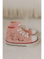 Dětské vysoké tenisky Pink Mona