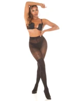 Dámske sexy pančuchy "Hearts" SH6718 čierne - In-StyleFashion Dámske sexy pančuchy "Hearts" SH6718 čierne - In-StyleFashion