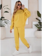 Dámska tepláková súprava ARIELLA PREMIUM žltá FashionStreet AY0734
