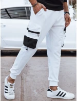 Pánské tepláky white Dstreet model 21976885 - FashionStreet