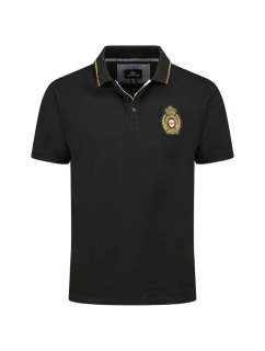 Koszulka polo  BLACK RM MEN 254 model 21358954 - Canadian Peak