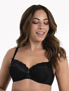 podprsenka s kosticí black  model 22104414 - RosaFaia