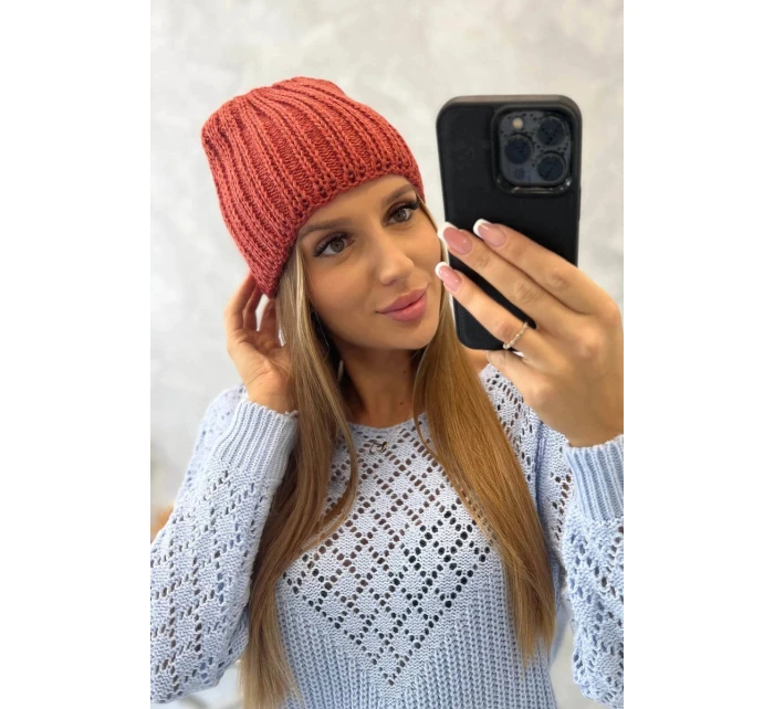 Dámská čepice Rebeka model 21798571 bordó - K-Fashion Dámská čepice Rebeka model 21798571 bordó - K-Fashion