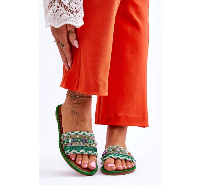 Dámské zdobené pantofle model 21616594 - Boto