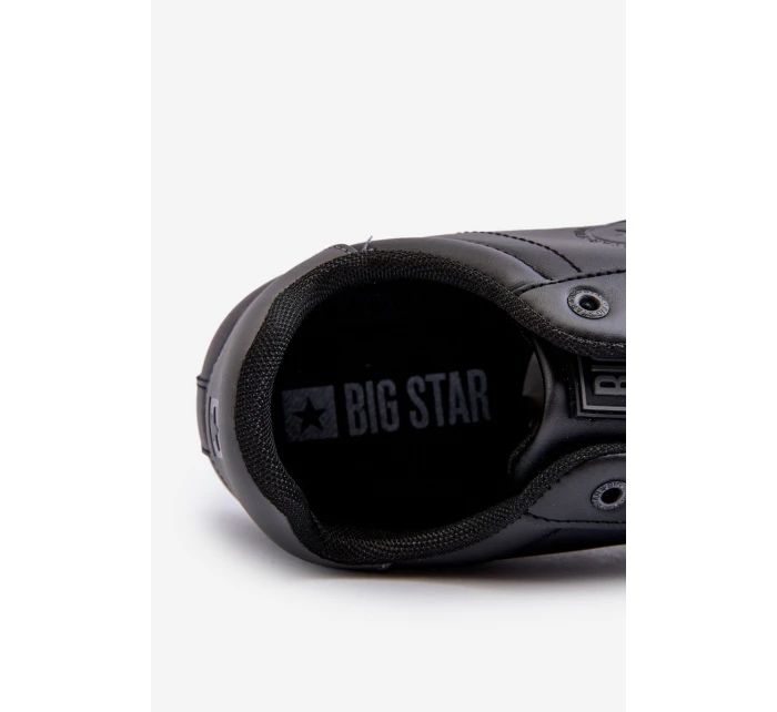 Nízké pánské tenisky z ekologické kůže Big Star model 21653618 černé - Big Star Shoes