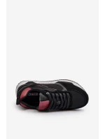 Sneakersy Męskie Memory Foam System Big Star NN174350 Czarne