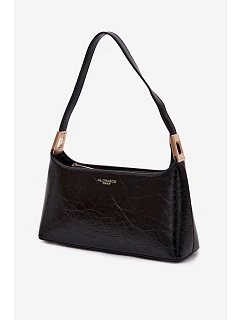 Kožená kabelka Černá model 22111570 - Flora&Co