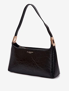 Kožená kabelka Černá model 22111570 - Flora&Co