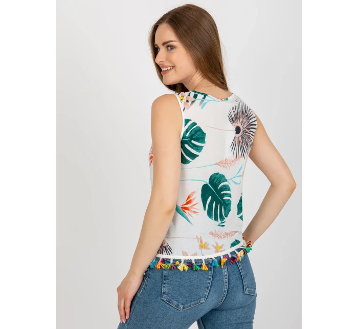 Bluzka AT BZ model 18604924 biały - FPrice