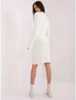 Sukienka BA SK model 19018676 ecru - FPrice Sukienka BA SK model 19018676 ecru - FPrice