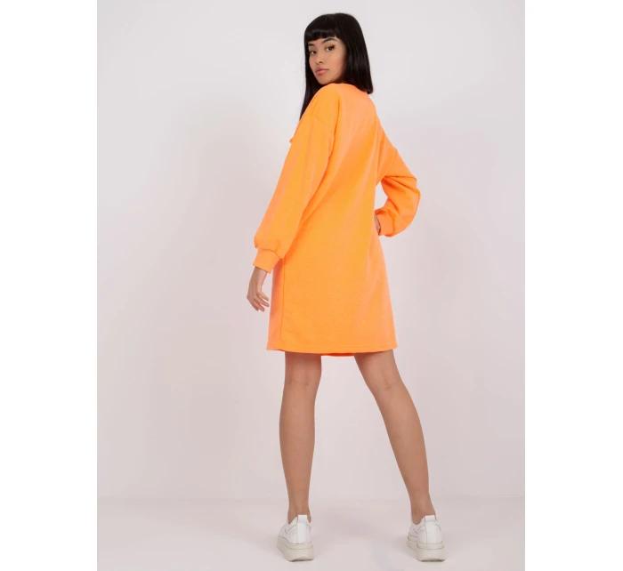 Šaty EM SK 717.33X fluo oranžová
