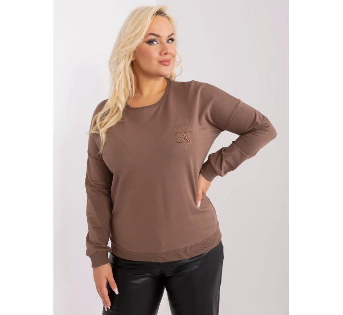 Bluzka RV BZ model 19154353 brązowy - FPrice Bluzka RV BZ model 19154353 brązowy - FPrice