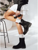 Dámske čierne topánky FashionStreet ZY1218