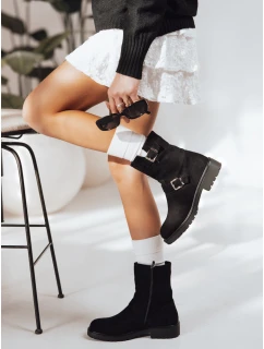 Dámske čierne topánky FashionStreet ZY1218