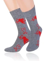 Vzorované pánské ponožky model 7468654 - Steven Vzorované pánské ponožky model 7468654 - Steven