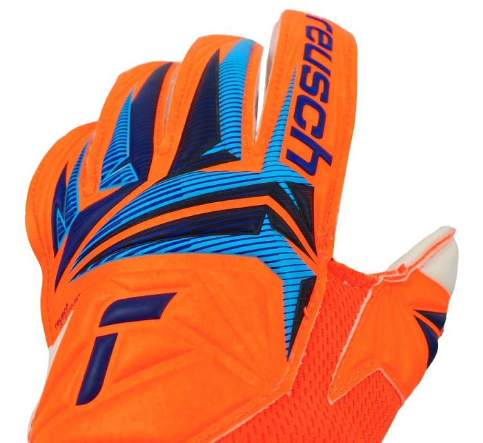 Attrakt Junior brankářské rukavice oranžové model 22122288 - Reusch