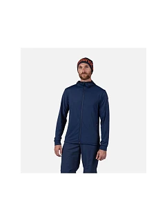Pánska mikina ROSSIGNOL Mid Layer Thin, tmavomodrá